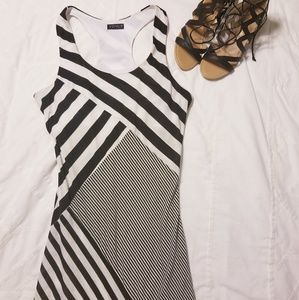 Race back maxi dress